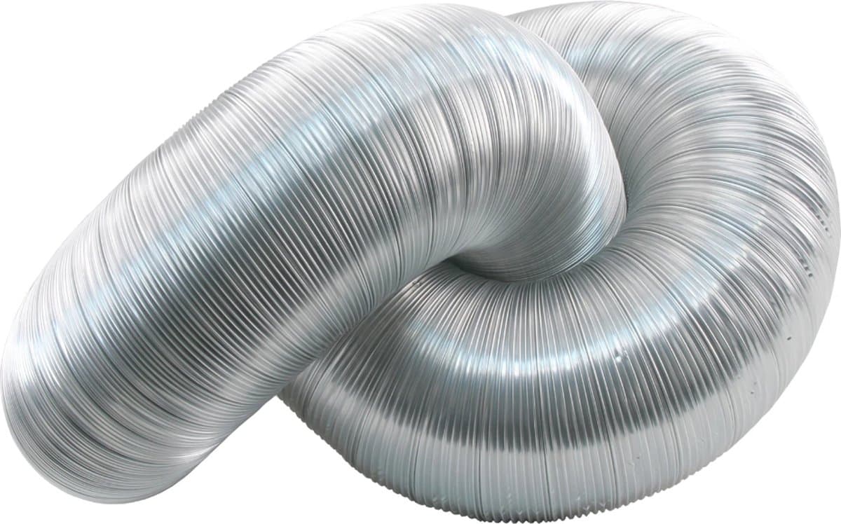Starx afvoerslang flexibel aluminium 125mm - 3 meter (45.707.04) — afbeelding 1