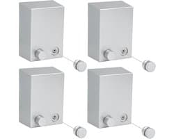 Uittrekbare Waslijn Set - Instelbare Dichtheid - 4 Stuks - 4,2 m