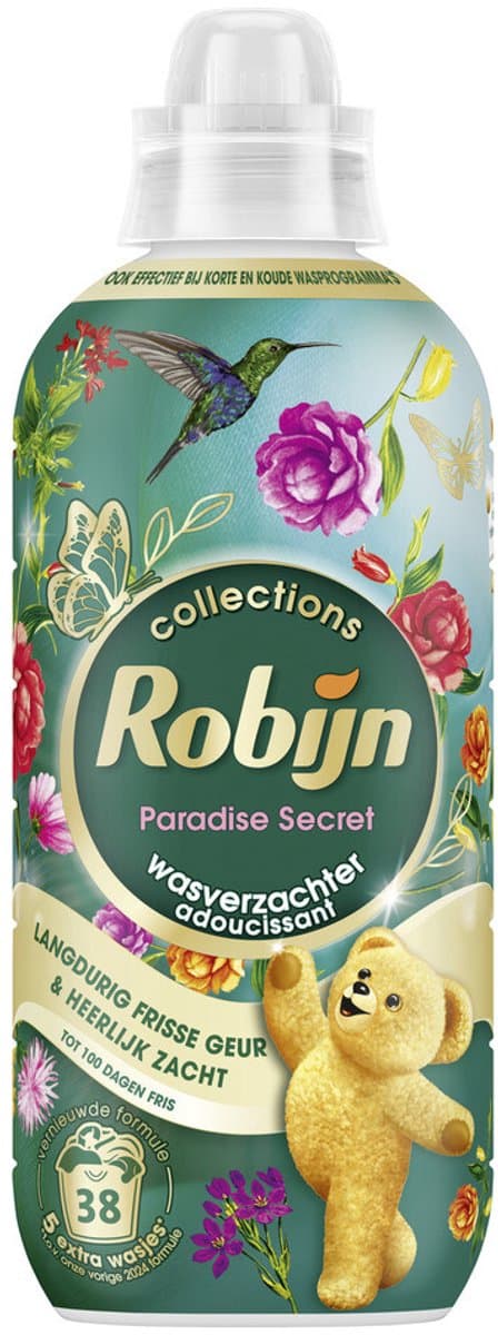 Robijn - Wasverzachter - Paradise Secret - 38wb/765ml — afbeelding 1
