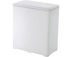 Witte Wasbox Voor Gemakkelijk Vullen - 48 x 27 x 55 cm