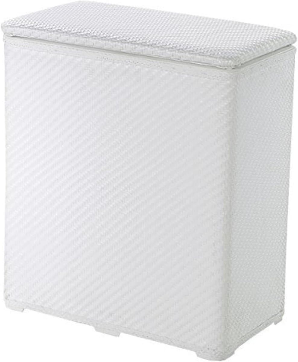 Witte Wasbox Voor Gemakkelijk Vullen - 48 x 27 x 55 cm — afbeelding 1