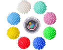 Droogerballen voor wasdroger, donsjacks, wasbal voor wasmachine - 8 stuks drogerbal, wasbal voor wasmachine, ballen voor droger