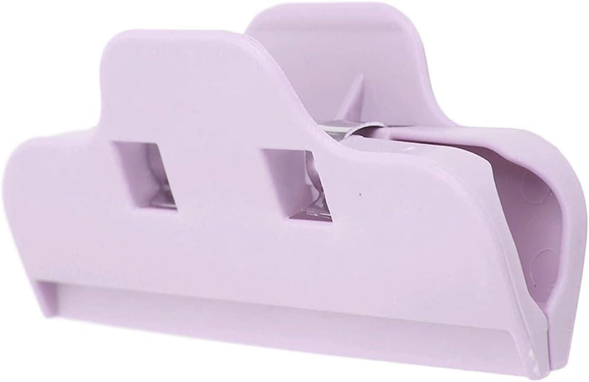 Voedselsluitclip - Zakafsluiter - Vers Houden - Sterke Klemkracht - 98 cm - Roze — afbeelding 1