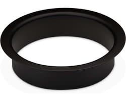 Ø 180 x H 41,5 mm Roestvrij staal zwart gelakt