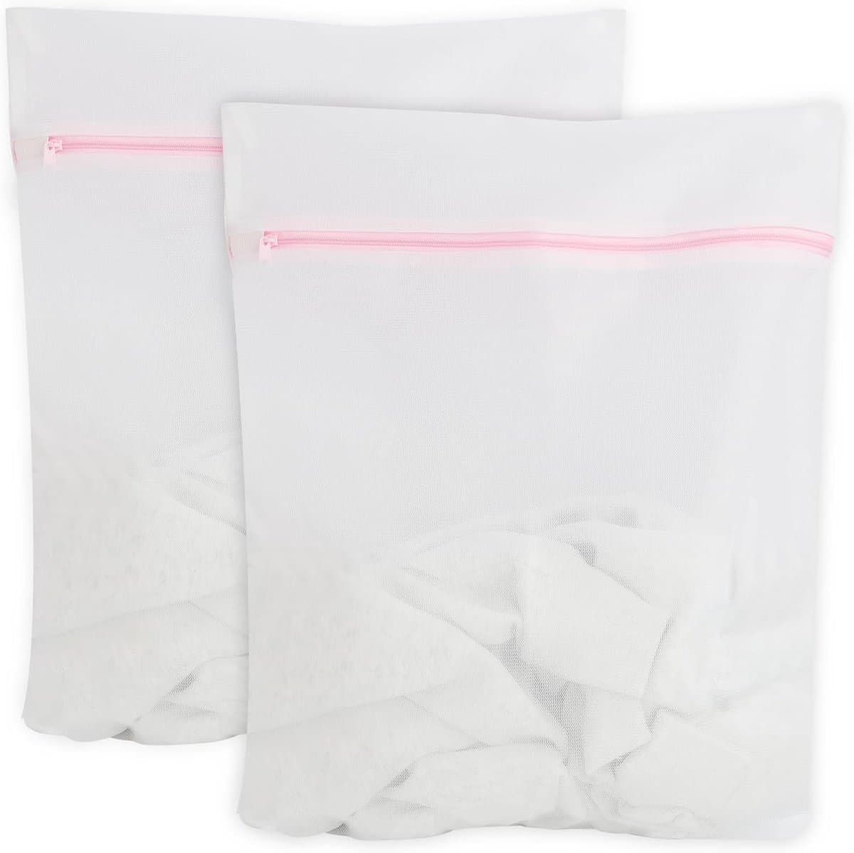 Dailygoods- Wasnet Set van 2 - 50 x 60 cm - Premium Waszak - Bescherming Tegen Vervorming - Antislip Ritssluiting - Hoogwaardige Polyester — afbeelding 1