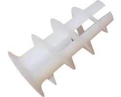 - C48674-100 stuks - Anker voor inschroefgipsplaten - Ø13x25mm in nylon - gipsplaatbevestiging