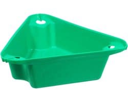 Radiator Afvoerbak - Water Opvangbak - Verwarmingsbuizen Drogen - Flexibele Rubber Constructie - 1.4 Liter - Groen