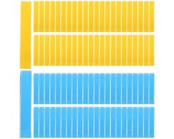 Prullenbakklemmen - Vuilniszak Clips - Afval Beheer - Stevige Zakbevestiging - 100 Stuks - Diverse kleuren