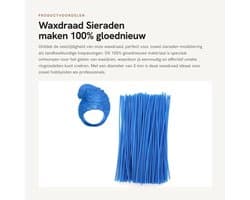 Waslijn Gieten - Waslijn 3mm - Wasdraad - Gereedschap voor Sieraden - Functioneel Gereedschap - 100% Gloednieuw - Wasmateriaal