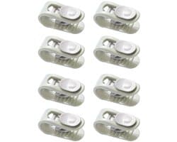 MTTProducts - Non Slip Clips - Duvet Cover Clips - Voorkom Verschuiven - 8 Stuks - Multifunctionele Clips - Voor Dekbedovertrekken - Kleding en Sokken