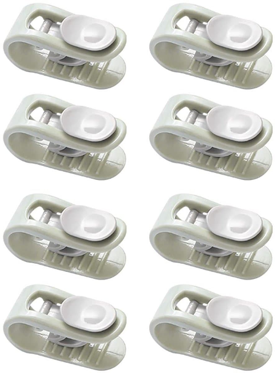 MTTProducts - Non Slip Clips - Duvet Cover Clips - Voorkom Verschuiven - 8 Stuks - Multifunctionele Clips - Voor Dekbedovertrekken - Kleding en Sokken — afbeelding 1