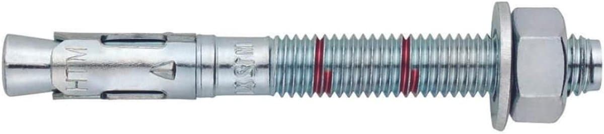 Betonankers - Zware ankers Verankeringen - Zware Lasten Bevestigen - EOSTA Goedgekeurd - M12 x 160 mm - Verzinkt — afbeelding 1
