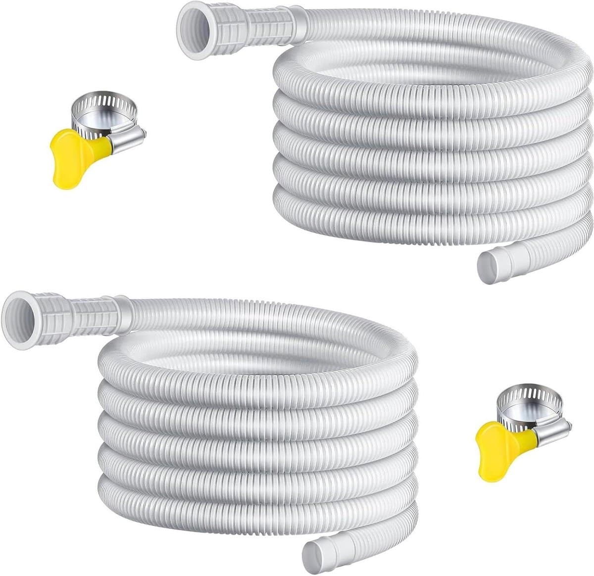 Universele Airco Slang - Condensslang Afvoer - Apparaten Ontvochtigen - Verstelbare Maten - 400 cm - Wit — afbeelding 1