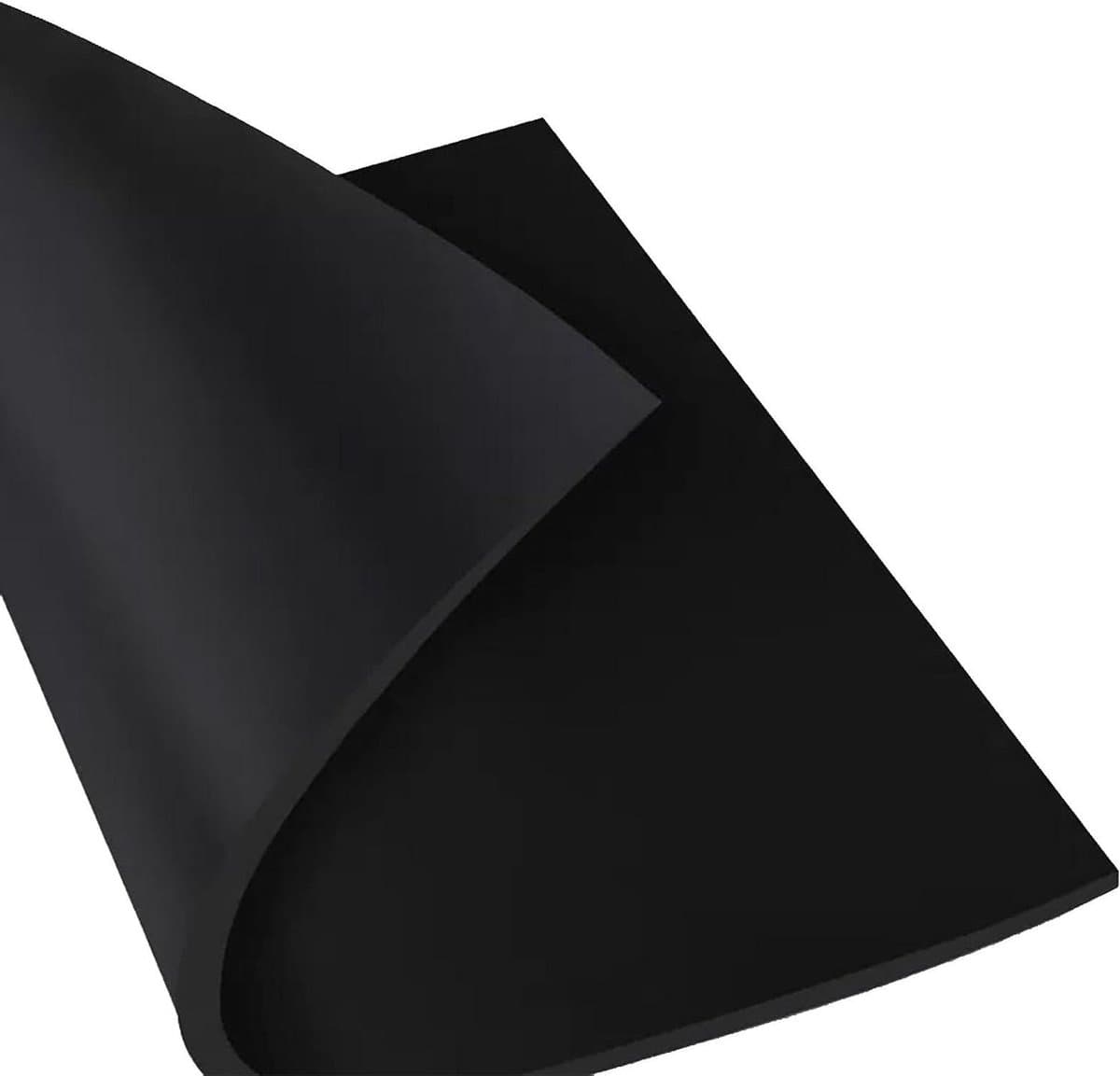 Rubberen Crashpad - Anti-vibratie mat - Werkbank demping - Hoge temperatuur bestendig - 500x300mm - Zwart — afbeelding 1