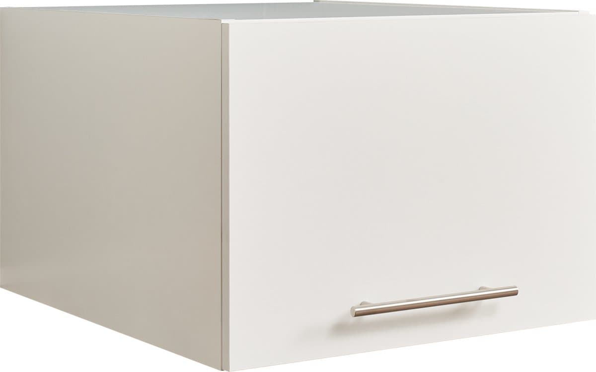 Interiax WASHWALL 'Mary' Wasmachine Bovenkast Wit - Met 1 openslaande deur- 38x50x67.5 cm — afbeelding 1