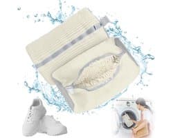 2 Waszakken voor Schoenen en Kleding met Ritssluiting - Bescherm je Wasgoed en Houd je Koffer Schoon