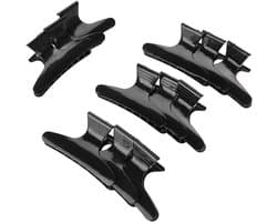 12 Stuks Professionele Haarclips voor Kappers en Thuis - Anti-Slip Klemmen voor Styling — afbeelding 1