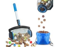 Notenverzamelaar met zijdelingse opening - Gemak en efficiëntie in het verzamelen van noten en objecten