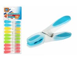 RAVI Extra Serie - Multicolour Was Knijpers - 10 stuks - Kunststof
