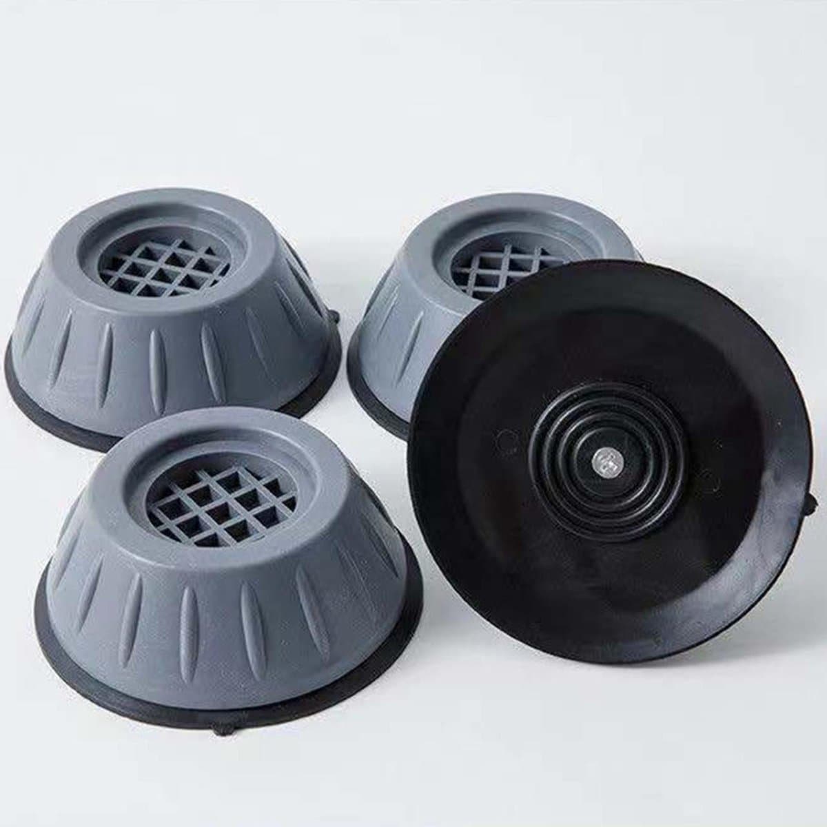 Premium Trillingdempers voor Wasmachine, Droger & Meubels - Anti Schok & Anti slip - Geluidsdempend - Extra Dik - Grijs — afbeelding 1