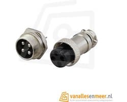 GX16-4 CONNECTOR, 4 PINS