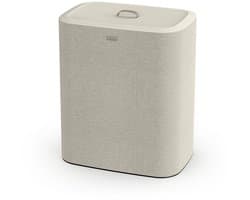 Joseph Joseph Tota Wasmand - 3 Compartimenten – Was Sorteren – 90 Liter - Ecru