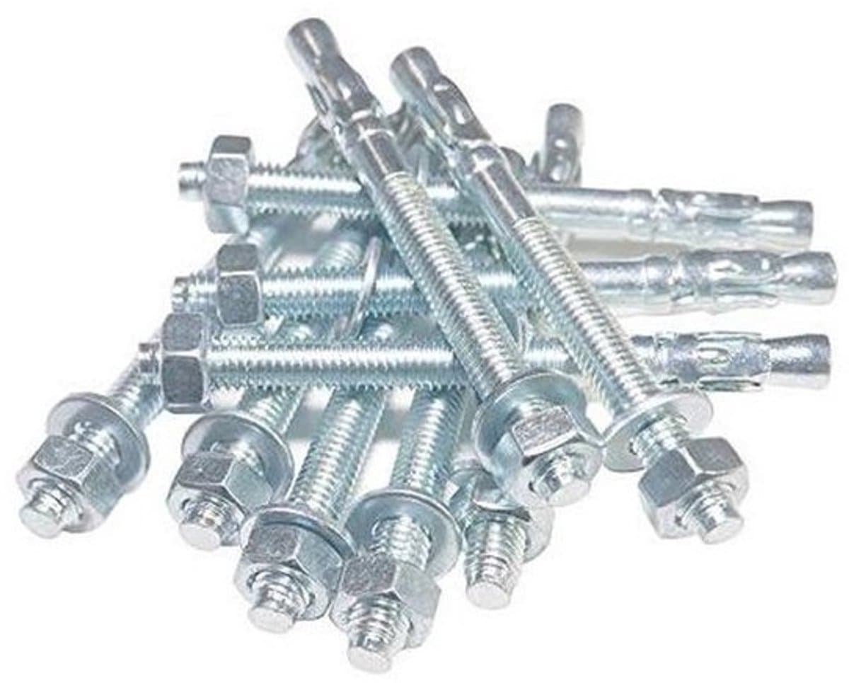 Boutankers - Wigankers pluggen - Zware Lasten Bevestigen - ETA-05/0241 Goedgekeurd - M8 75 mm - Verzinkt — afbeelding 1