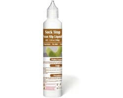 Transparante sokstoplijm, 100 g sokstop antislip vloeistof waterdicht biedt antislipbescherming voor alle soorten oppervlakken, geschikt voor hangers, tapijten en badkamermatten