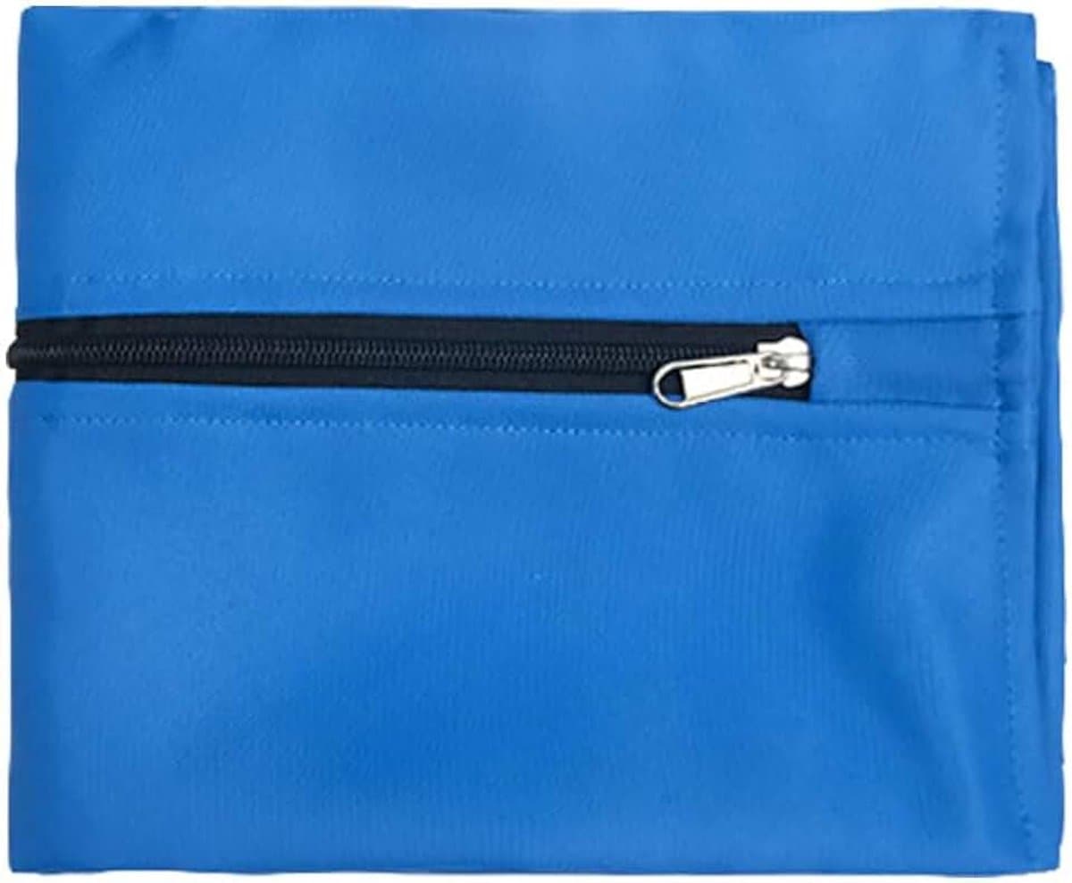 Grote Waszak Voor Huisdieren, 70 x 80 Cm, Huisdierhaar, Waszak Met Rits, Voor Huisdierbeddengoed, Dekens En Handdoeken, Blauw — afbeelding 1