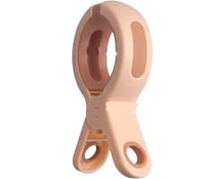 Wasknijpers Kunststof - Kledingklemmen Clips - Wasgoed Drogen - Goede Grip - 50 Stuks - Roze