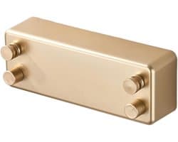 Intrekbare Waslijn - Drogerrek Waslijn - Kleding Drogen - Roestvrij Staal - 1 meter - Goud