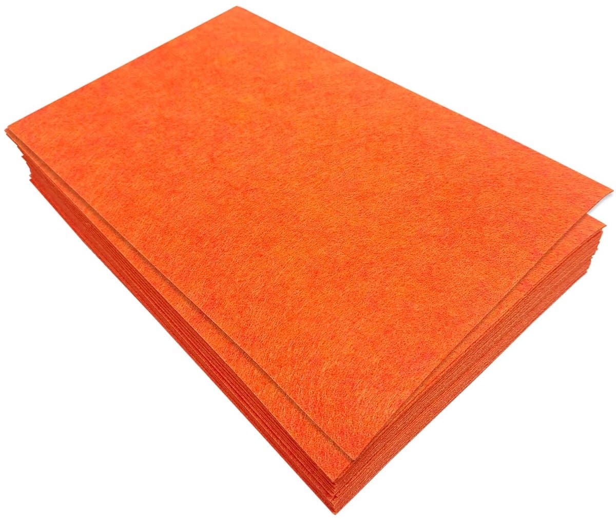 Stijve Vilten Vellen, 32 Stuks Viltstof voor Knutselen, 17,78×28,7cm Gekleurde Stof Vierkanten voor Kunst en Ambachtelijke Doe-het-zelf Benodigdheden (rood oranje) — afbeelding 1