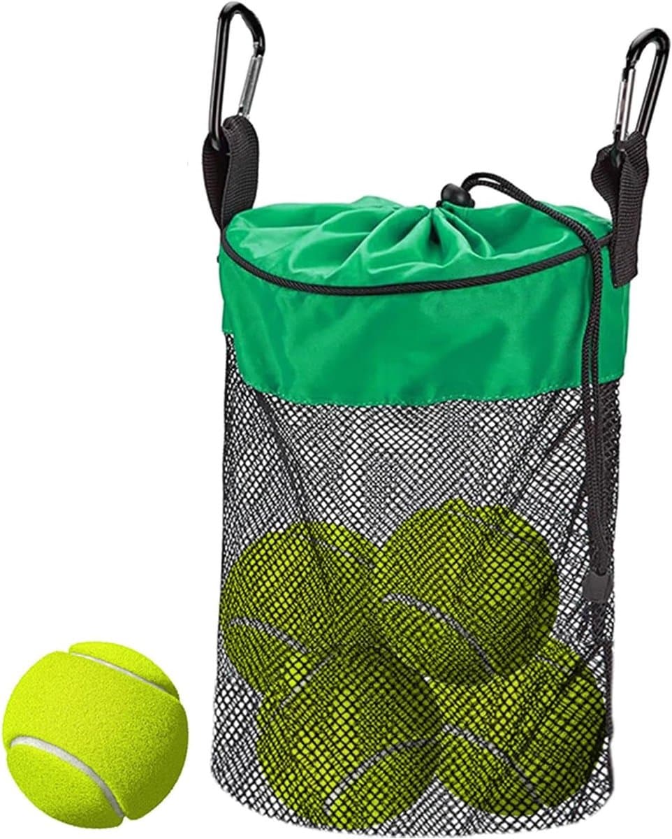 Wasknijperzak - Opberger - Wassen Buiten - Met Trekkoord - 30x20 cm - Groen — afbeelding 1