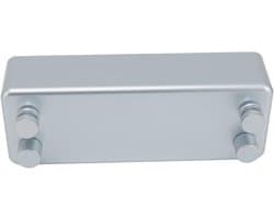 Intrekbare Waslijn Zware Roestvrijstalen Dubbele Waslijn voor Balkon Hotel 13,8ft Wandgemonteerde Roestbestendige Drooglijn voor Gebruik Binnen en Buiten (SILVER)