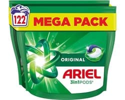 Ariel 4in1 Wasmiddel Pods Original - 2 x 61 Wasbeurten