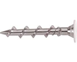 Hollewandanker - Wandbevestiging Anker - Muurbevestiging Maken - Patentontwerp Soepele Invoer - 1.5 Inch - Zilver