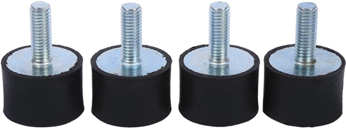 Cosensi - Rubber Vibration Mount - Anti Vibration - Hoogwaardige Demping - 4x M8 M6 Rubber Mounts - Geluidsisolatie - Geschikt voor Compressor en P... — afbeelding 1