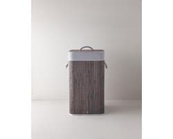 English Home Selena wasmand - 70 l - 40x30x60 cm -Antraciet
