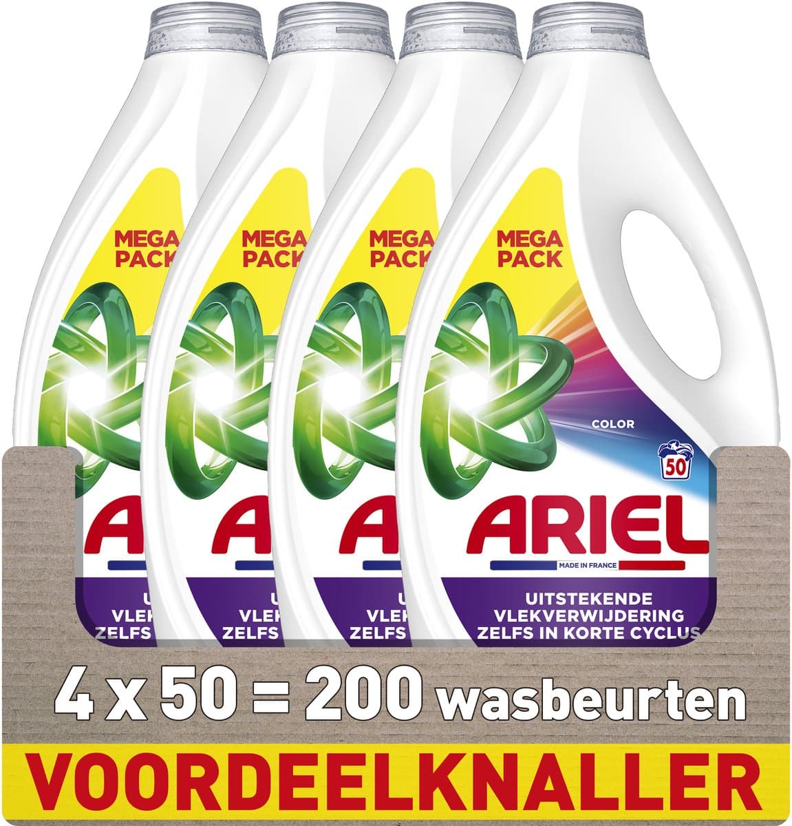 Ariel Wasmiddel Kleur - 4 x 50 Wasbeurten — afbeelding 1