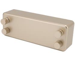 Dailygoods- Waslijn Oprolbaar - Wandgemonteerd - Intrekbaar - 14ft - Heavy Duty - Roestvrij Staal - Wasrek