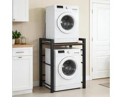 Wasmachine Ombouw - Opbouwmeubel - Kast Wasdroger - Meubel - stijlvol
