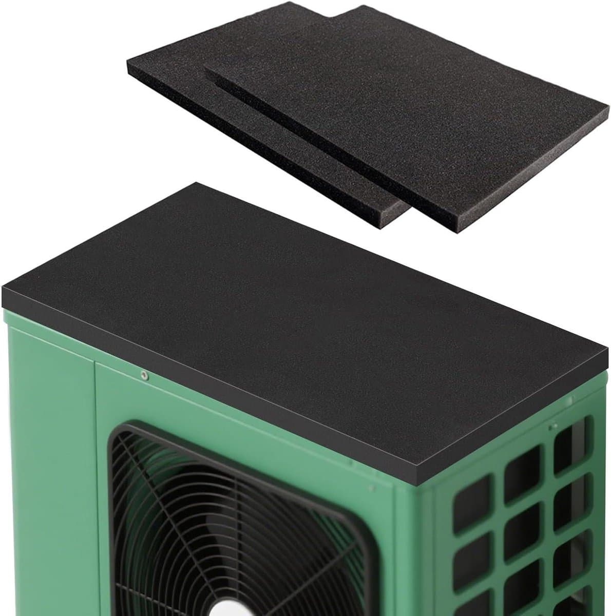 Airco Druppelbak - Lekbak Airco - Water Opvangen - Magnetische Bevestiging - 50-120 cm - Zwart — afbeelding 1