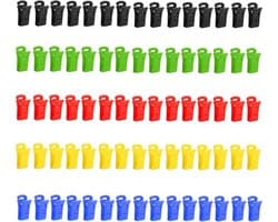 Sokkenklemmen Set - Wasklemmen Clips - Sokken Sorteren - Sterke Klemkracht - 75 Stuks - Multicolor
