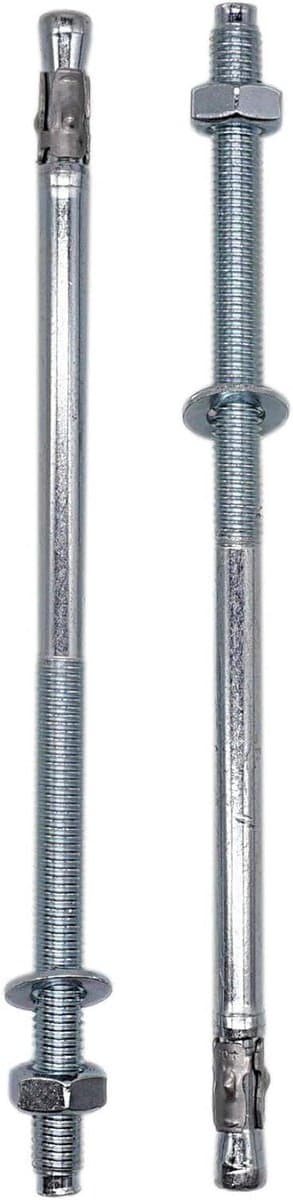 Wigankers - Keilankers pluggen - Beton bevestigen - Uitbreidende clip - M8 x 220 mm - Verzinkt — afbeelding 1