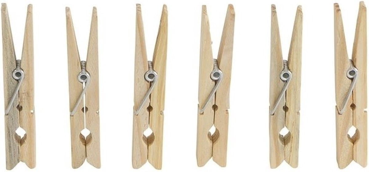 Betra Wasknijpers jumbo - 20x - hout - wasgoedknijpers - grote knijpers - huishoudelijke producten — afbeelding 1