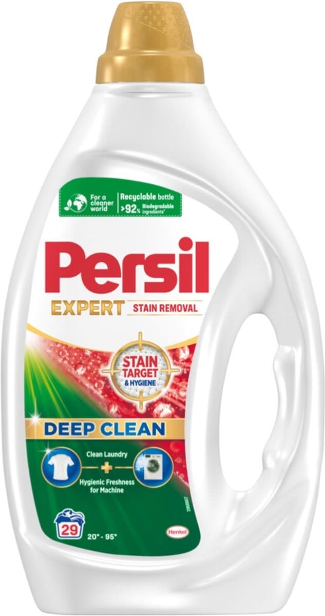Persil Expert - Vlekverwijdering - Vloeibaar Wasmiddel - Witte en Gekleurde Was - 29 Wasbeurten — afbeelding 1