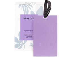 Millefiori Laundry - Geurkaarten - Viola Ametista - 3 stuks - Kast Parfum - Voor In De Kledingkast