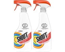 Mr Muscle Shout Vlekkenoplosser Triple Action - Spray - 2 x 500 ml