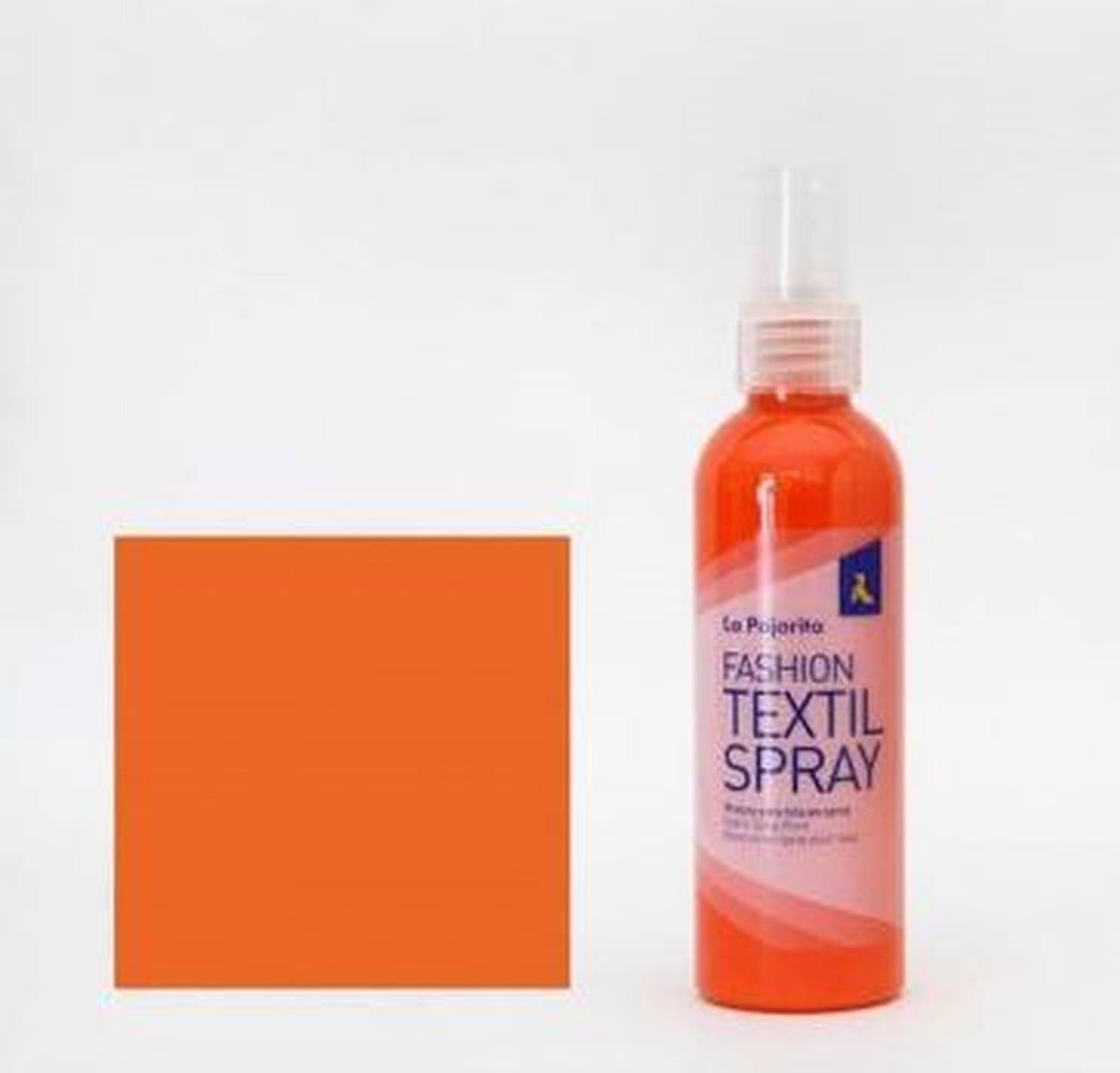 La Pajarita Textielspray 100ml Californi? Oranje — afbeelding 1