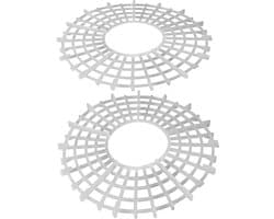 2x Dparts centrifuge matje - 23 cm - flexibele mat voor wasgoed in centrifuges - centrifugematje geschikt voor AEG en Thomas — afbeelding 1